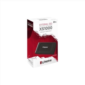 Kingston XS1000 USB-C External SSD 2TB 1.8" Black (SXS1000/2000G)