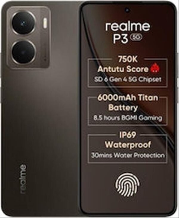 Realme P3 5G Dual SIM 8/256GB Comet Grey EU