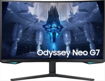 Samsung Odyssey LS32BG750NPXEN VA HDR Curved Gaming Monitor 32" 4K 3840x2160 165Hz 1ms GTG