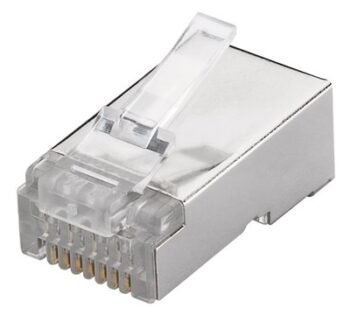GOOBAY βύσμα RJ45 93829, CAT 6 STP, μεταλλικό, 10τμχ