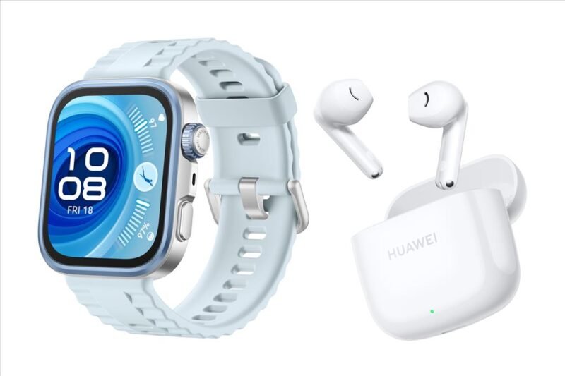 Huawei Watch Fit 4 Pro Blue + Huawei Freebuds SE 2 Ceramic White (55020EYJBNDL)