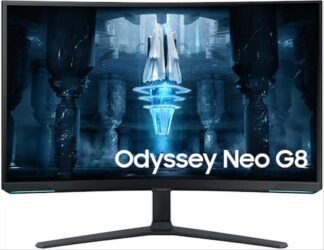 Samsung Odyssey LS32BG850NPXEN VA HDR Curved Gaming Monitor 32" 4K 3840x2160 240Hz 1ms GTG