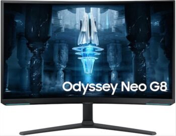 Samsung Odyssey LS32BG850NPXEN VA HDR Curved Gaming Monitor 32" 4K 3840x2160 240Hz 1ms GTG