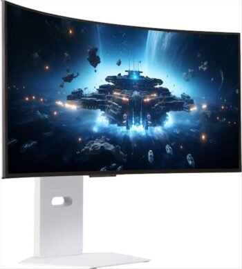 LG 34GX90SA-W OLED HDR Curved Monitor 34" QHD 3440x1440 240Hz 0.3ms GTG
