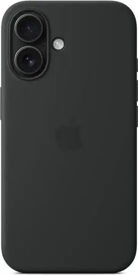 Apple Silicone Case with MagSafe Black (iPhone 16)