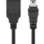 GOOBAY καλώδιο USB σε USB Mini 50767, 480Mbps, 1.8m, μαύρο