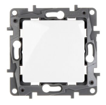 LEGRAND διακόπτης 764500, μονός, λευκός
