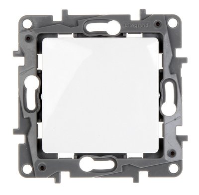 LEGRAND διακόπτης 764500, μονός, λευκός
