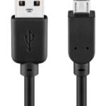 GOOBAY καλώδιο USB 2.0 σε Micro USB 93181, 1.8m, μαύρο