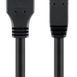 GOOBAY καλώδιο USB 3.0 93655, 5 Gbit/s, 1.8m, μαύρο