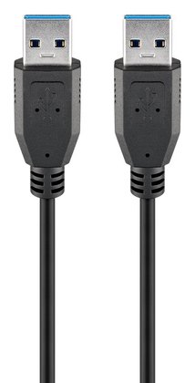 GOOBAY καλώδιο USB 3.0 95717, 5 Gbps, 1m, μαύρο