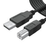 POWERTECH Καλώδιο USB 2.0 σε USB Type B CAB-U016, 1.5m, μαύρο