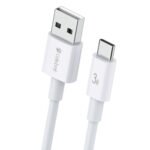 CELEBRAT καλώδιο USB-C σε USB CB-24C, 3A, 1.2m, λευκό