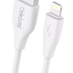 CELEBRAT καλώδιο Lightning σε USB CB-31, 3A, 480Mbps, 1m, λευκό