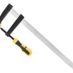 DELI σφιγκτήρας τύπου F DL110525 με μέγιστο άνοιγμα 250mm, μαύρος