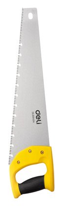 DELI πριόνι ξύλου DL6845A με εργονομική λαβή, 450mm, κίτρινο