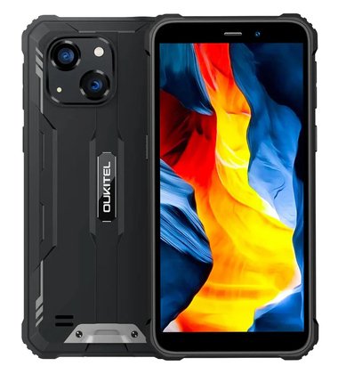 OUKITEL smartphone G2, 6", 4/64GB, 6300mAh, IP68/IP69K, μαύρο