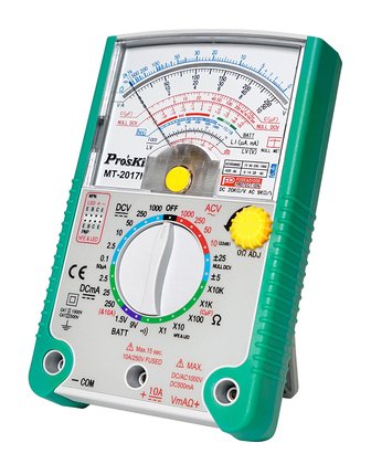 PROSKIT αναλογικό πολύμετρο MT-2017N, DCV, ACV