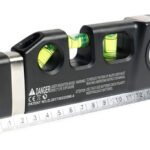 PROSKIT γραμμικό αλφάδι laser PD-161-C με κόκκινη δέσμη, μετροταινία