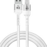 POWERTECH καλώδιο USB σε Lightning PTR-0126, 12W, copper, 1m, λευκό