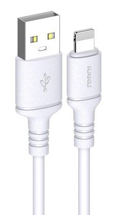 KAKUSIGA καλώδιο Lightning σε USB KSC-421, 2.8A, 480Mbps, 2m, λευκό