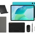 TECLAST tablet P33 με πληκτρολόγιο/ποντίκι/στυλό αφής/θήκη/βάση, 10.1", 3/64GB, Android 15, 6000mAh, μπλε