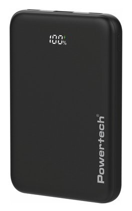 POWERTECH power bank PT-1502 με οθόνη, 10000mAh, 22.5W, μαύρο