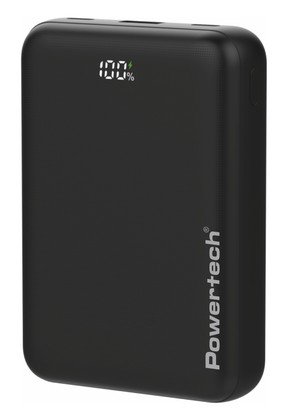 POWERTECH power bank PT-1503 με οθόνη, 20000mah, 22.5W, μαύρο