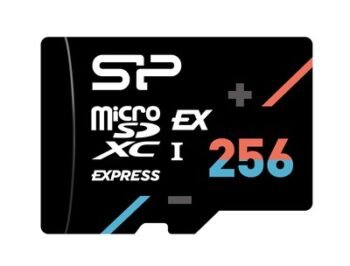 SILICON POWER κάρτα μνήμης microSDXC Express Hypera, 256GB, PCIe Gen 3x1, C10 UHS-I U3 A1 V30