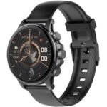 LDNIO smartwatch SW01, heart rate, 1.58" AMOLED, lP68, μαύρο