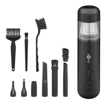 GOOBAY 2 σε 1 σκουπάκι χειρός & air duster 77829, 120W, 6000mAh, μαύρο