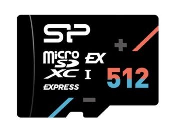 SILICON POWER κάρτα μνήμης microSDXC Express Hypera, 512GB, PCIe Gen 3x1, C10 UHS-I U3 A1 V30