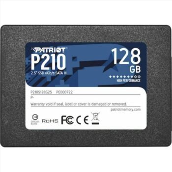 Patriot P210 128GB SATA III 2.5" Black (P210S128G25)