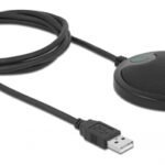 DELOCK μικρόφωνο 20672, πυκνωτικό, omnidirectional, με mute, USB