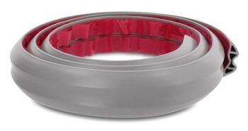 DELOCK κανάλι καλωδίων 20767 με αυτοκόλλητο, εύκαμπτο PVC, 50x14mm, 2m, γκρι