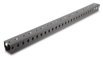 DELOCK cable management 22028, πλαστικό, 30x30mm, 1m, γκρι