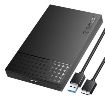 ORICO θήκη για 2.5" SATA HDD/SSD 2526U3-V1, 5Gbps, μαύρη