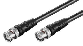 GOOBAY καλώδιο BNC 50086, RG58, 50 ohm, 2m, μαύρο