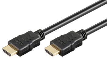 GOOBAY καλώδιο HDMI 2.0 61160 με Ethernet, 4K/60Hz, 18 Gbps, 3m, μαύρο