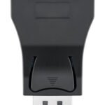 GOOBAY αντάπτορας DisplayPort σε VGA 63489, gold-plated, μαύρος