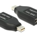 DELOCK αντάπτορας mini DisplayPort σε HDMI 65552, 1080p, μαύρος