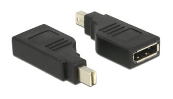 DELOCK αντάπτορας mini DisplayPort σε DisplayPort 65626, 4K, 90°