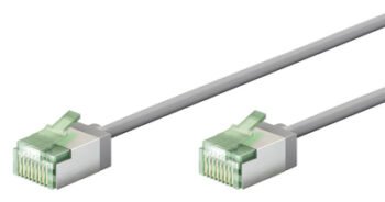 GOOBAY καλώδιο δικτύου 74348, CAT 8.1 U/FTP, ultra slim, copper, 40Gbps, 3m, γκρι