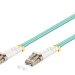 GOOBAY καλώδιο οπτικής ίνας LC-UPC 93385, Multimode OM3, 2m, τιρκουάζ