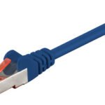 GOOBAY καλώδιο δικτύου 95452, CAT 6 S/FTP, CCA, 250MHz, 0.25m, μπλε