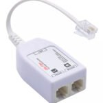 POWERTECH VDSL Splitter με φίλτρο ADSL-06, RJ11, λευκό