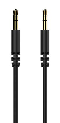 CELEBRAT καλώδιο ήχου 3.5mm AU-01, AUX, 1m, μαύρο