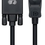POWERTECH καλώδιο DisplayPort σε VGA CAB-DP056, 1080p, 1.8m, μαύρο