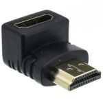 POWERTECH αντάπτορας HDMI CAB-H034, γωνιακός 90°, μαύρος