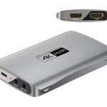 POWERTECH video capture CAB-H166, HDMI/USB-C σύνδεση, 4K/60Hz, γκρι